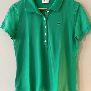 Ladies like new Lacoste golf shirt